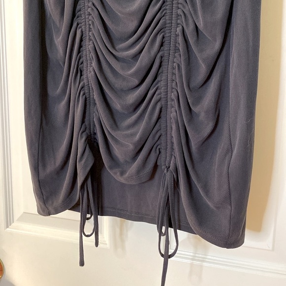 TOPSHOP dark grey dress size 6 - Picture 3 of 6